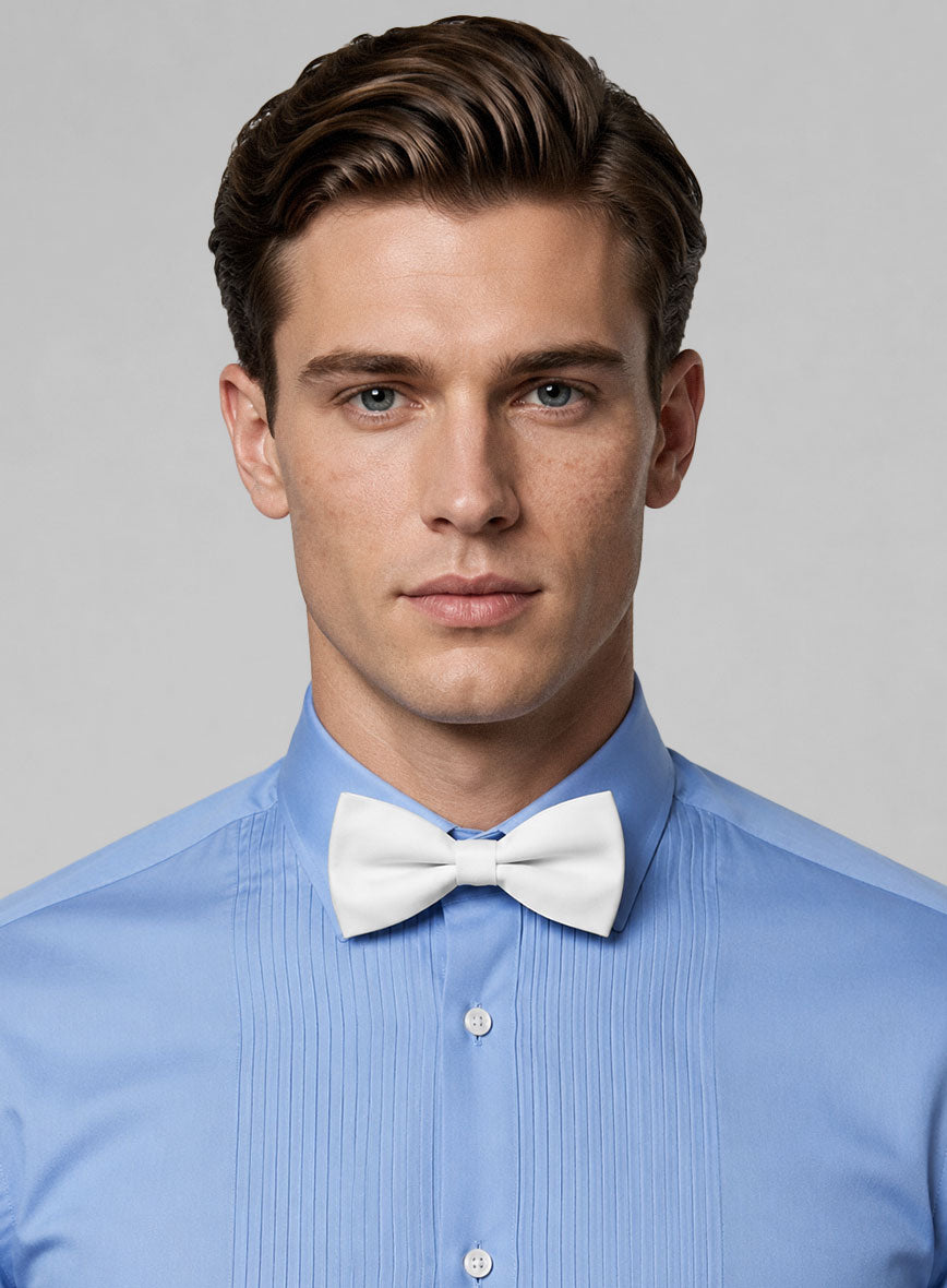 White Satin Bow - StudioSuits