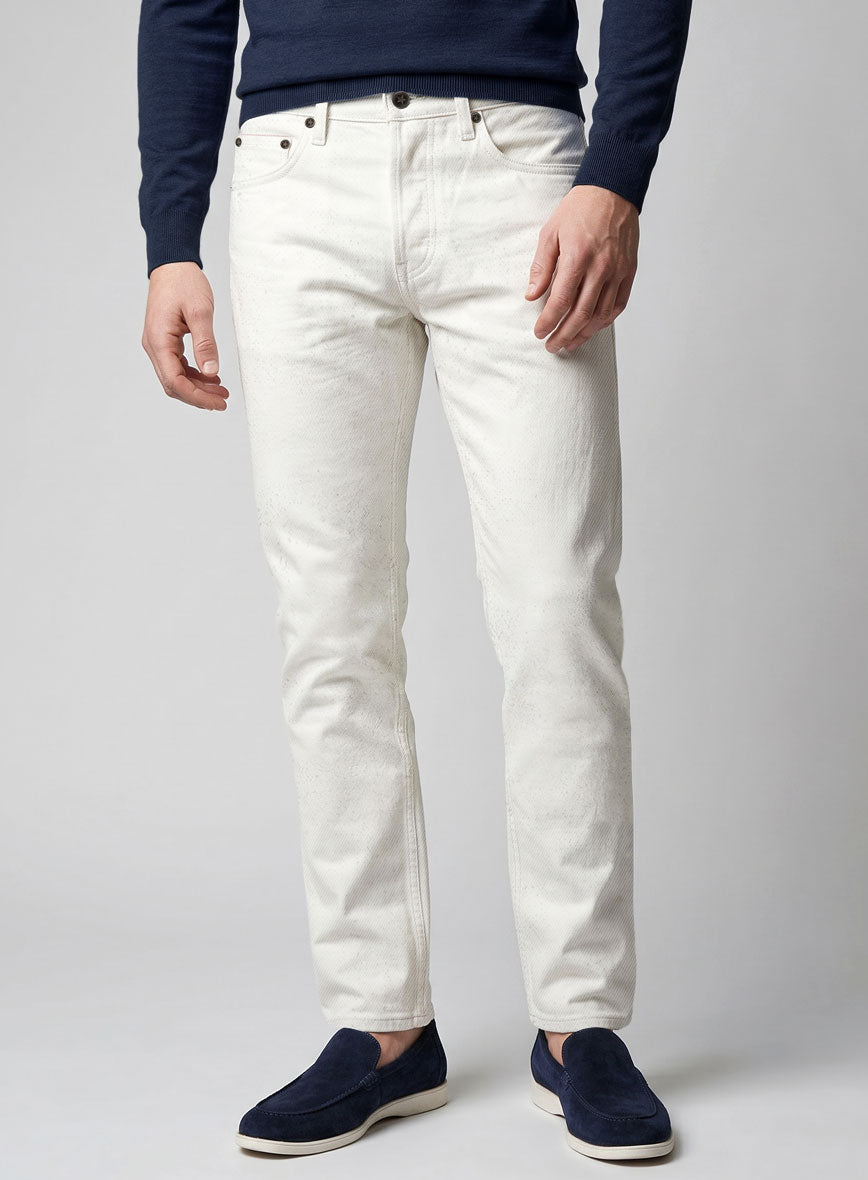 White Selvedge Jeans - StudioSuits