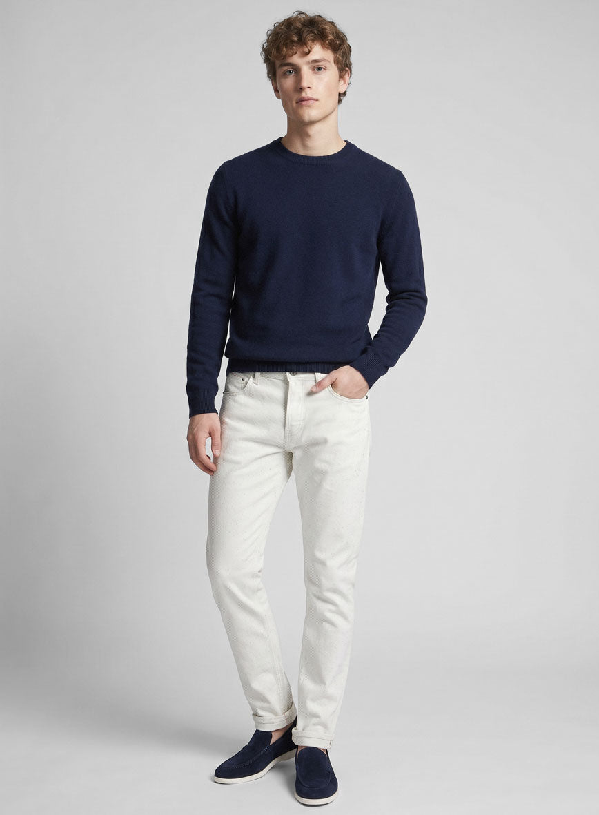 White Selvedge Jeans - StudioSuits