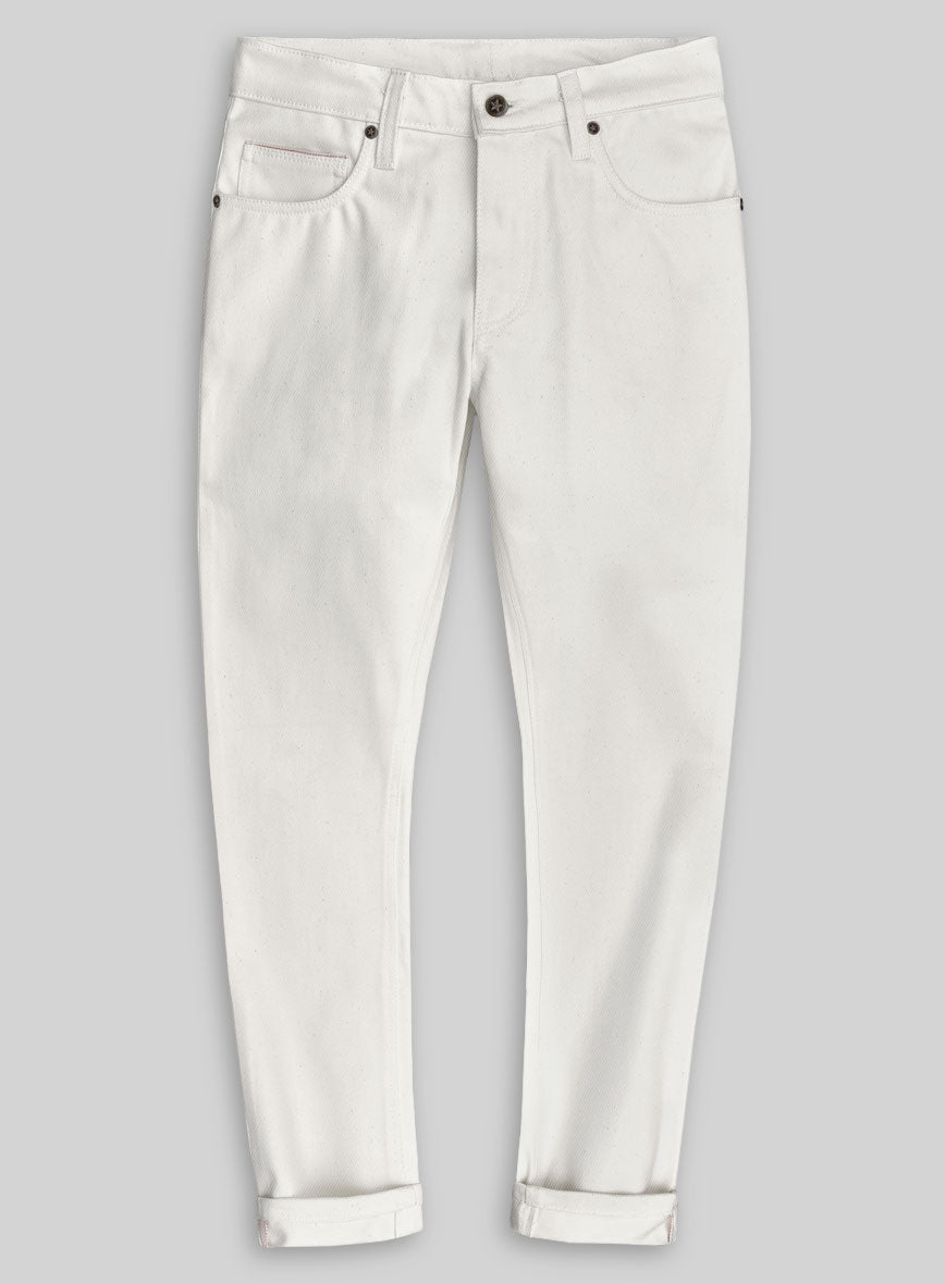 White Selvedge Jeans - StudioSuits