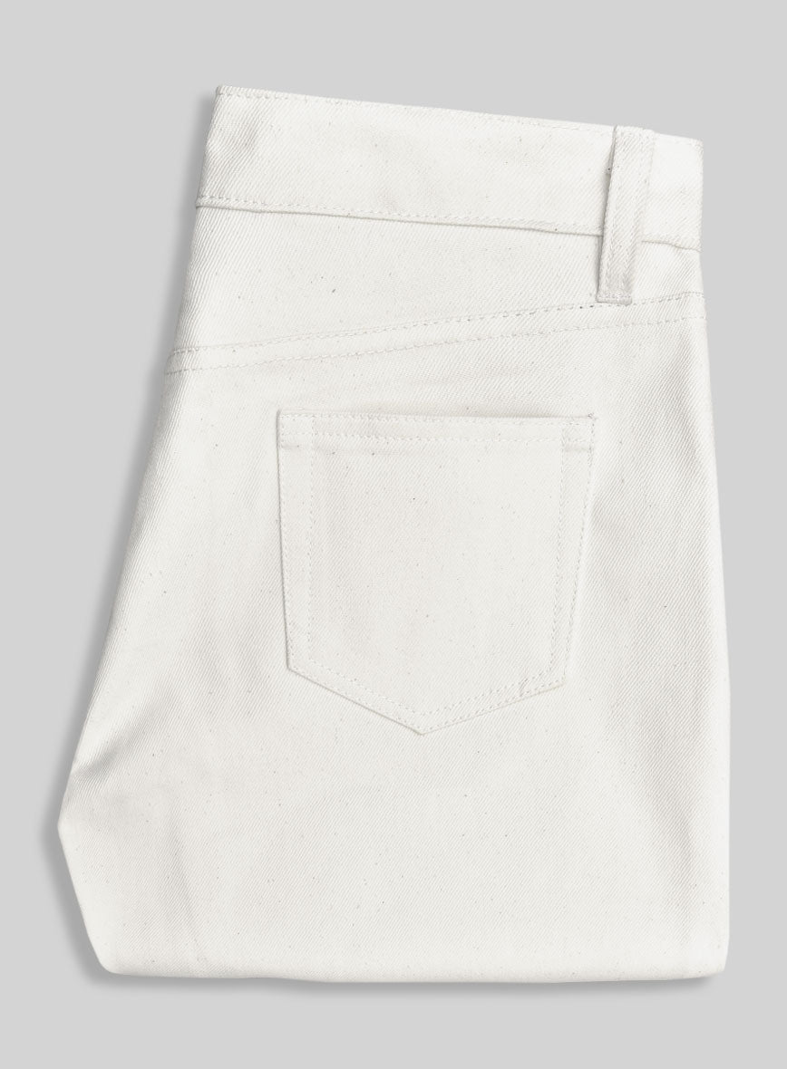 White Selvedge Jeans - StudioSuits