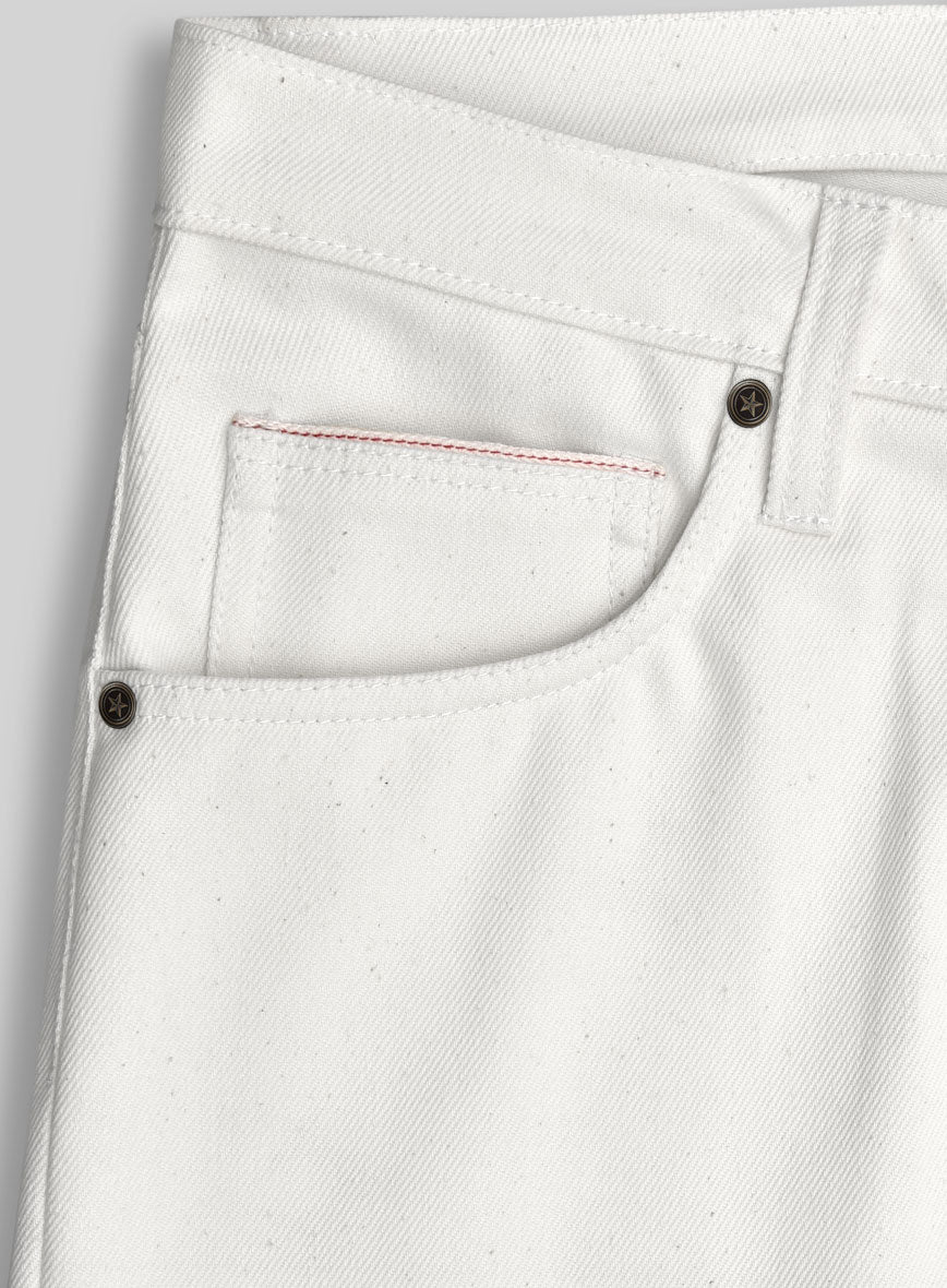 White Selvedge Jeans - StudioSuits