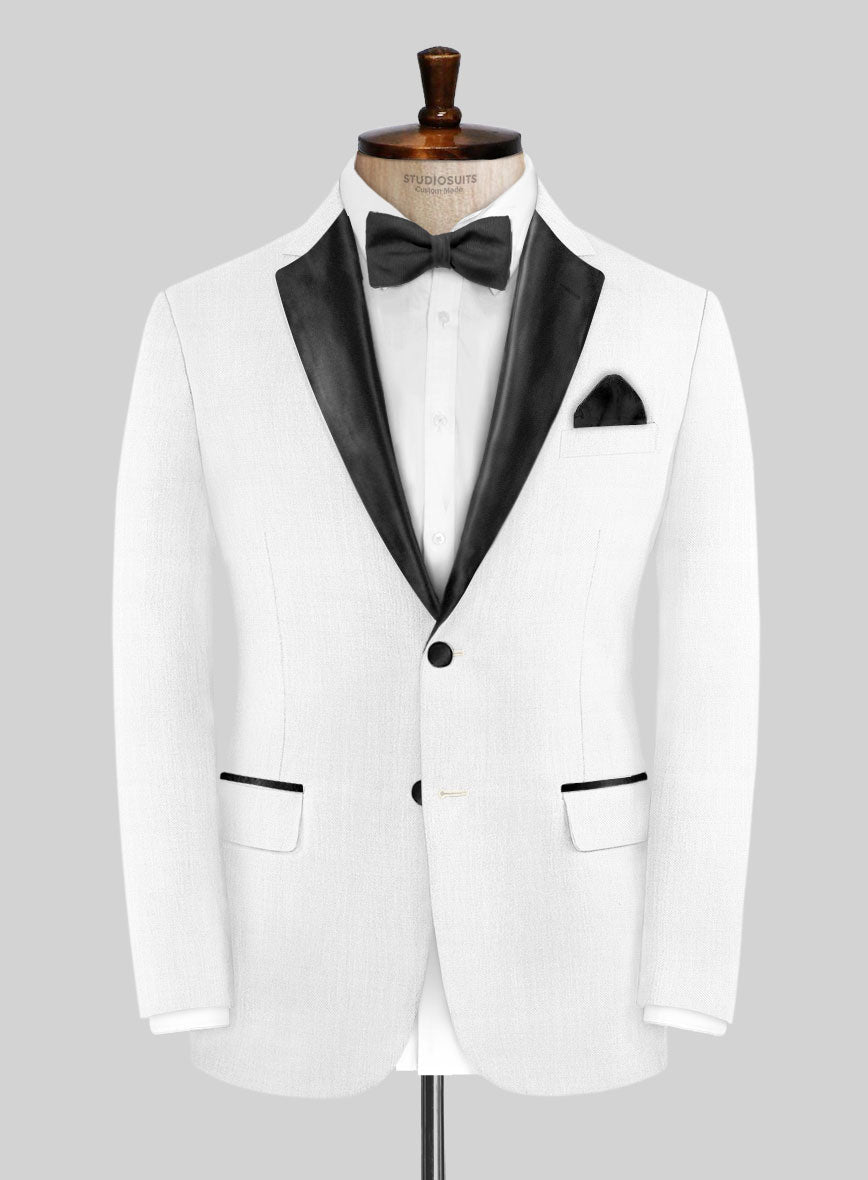 White Tuxedo Jacket - StudioSuits