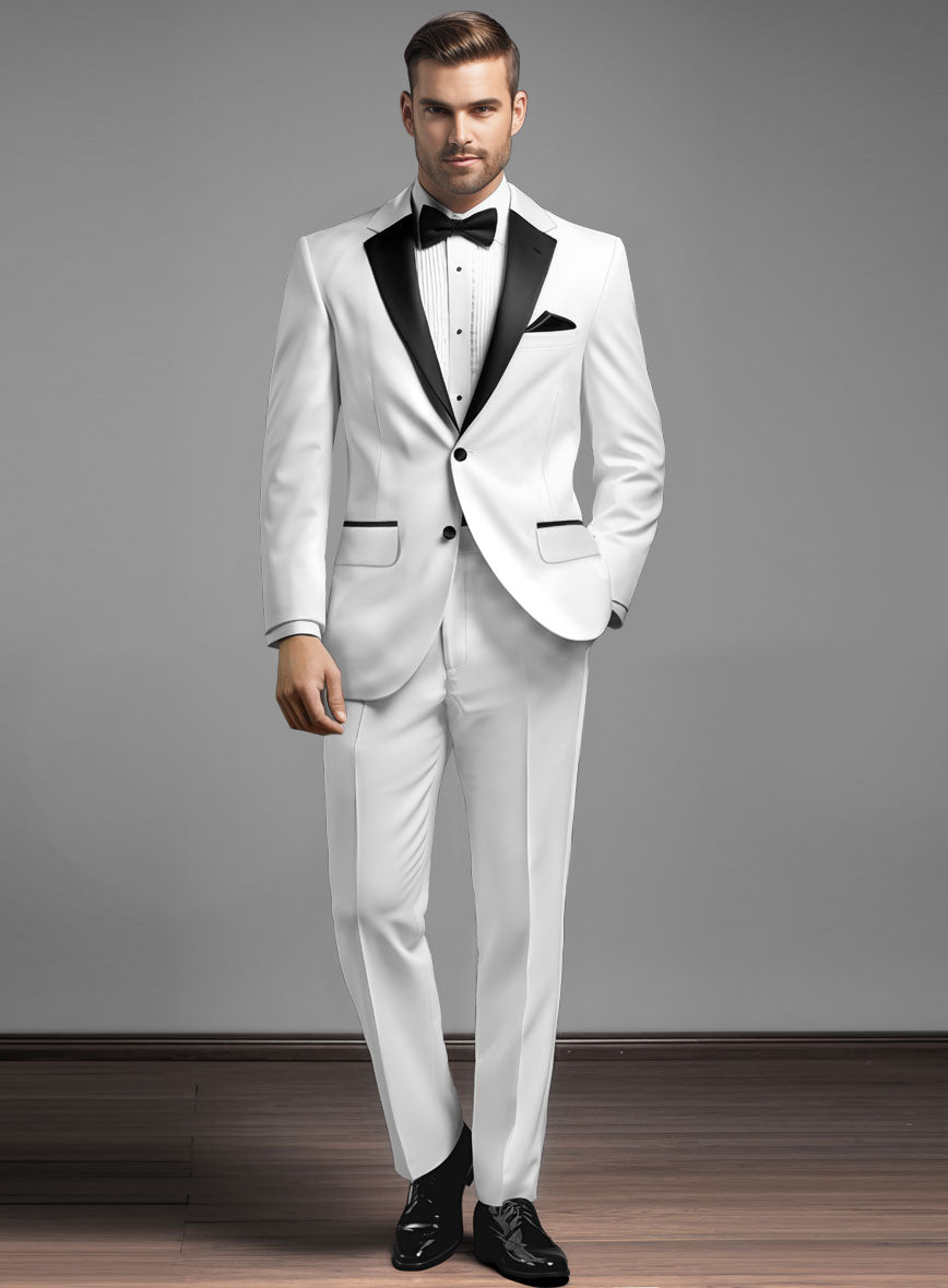 White Tuxedo Suit - StudioSuits