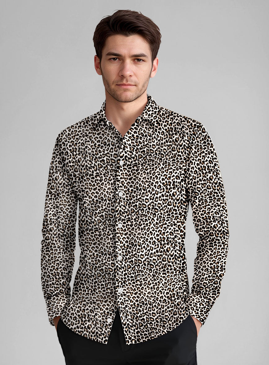 Wild Prowl Cotton Shirt - StudioSuits