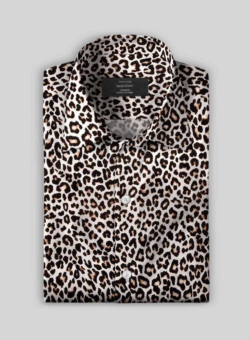 Wild Prowl Cotton Shirt - StudioSuits