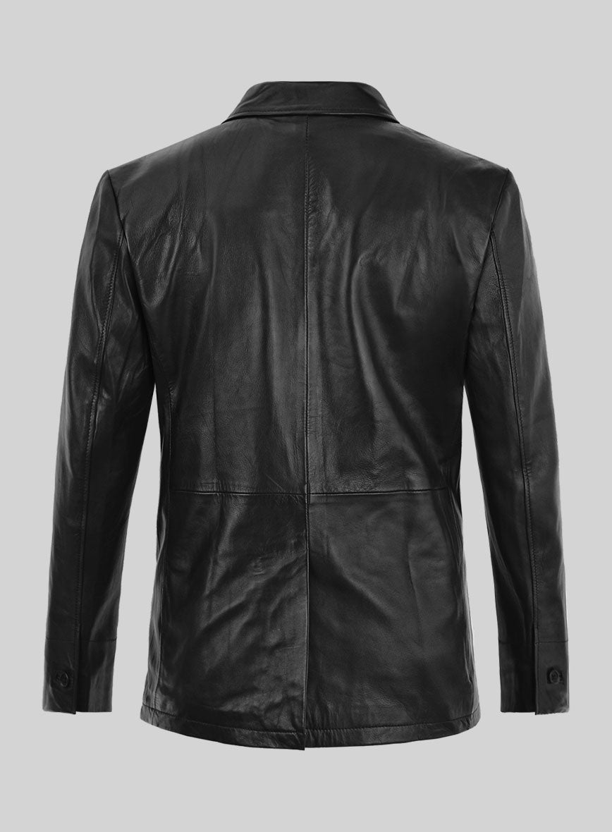 Smith Leather Blazer - StudioSuits