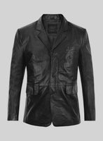 Smith Leather Blazer - StudioSuits