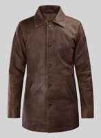 Winchester Leather Trench Coat - StudioSuits
