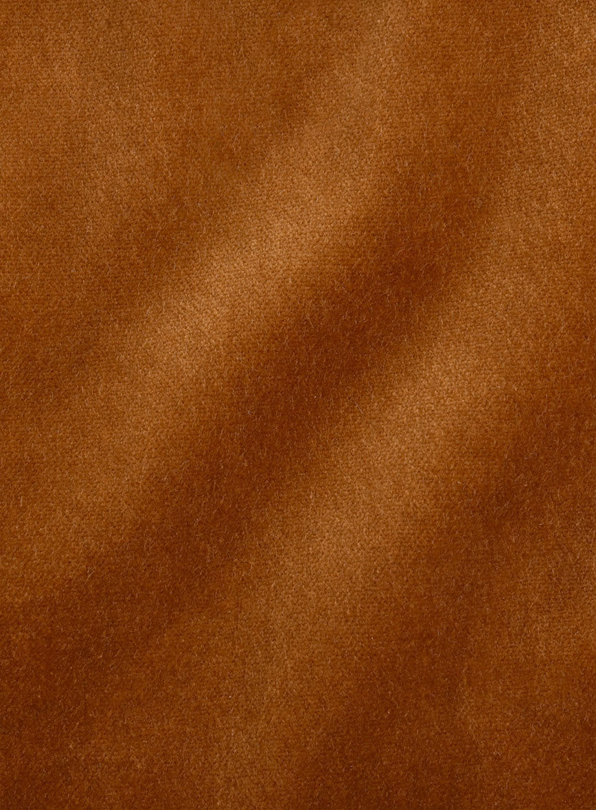 Windsor Tan Velvet Jacket - StudioSuits