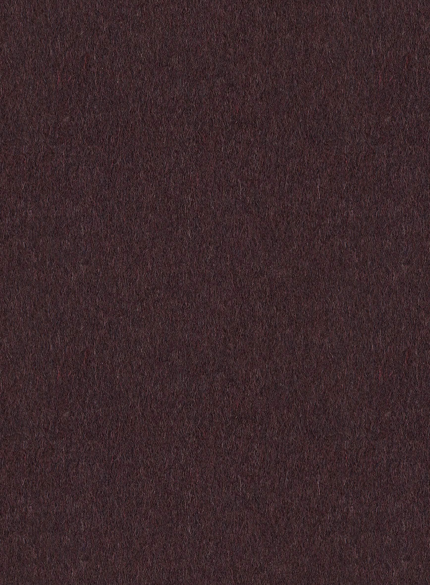 Wine Cashmere Jacket - StudioSuits