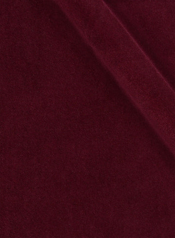 Wine Velvet Jacket - StudioSuits