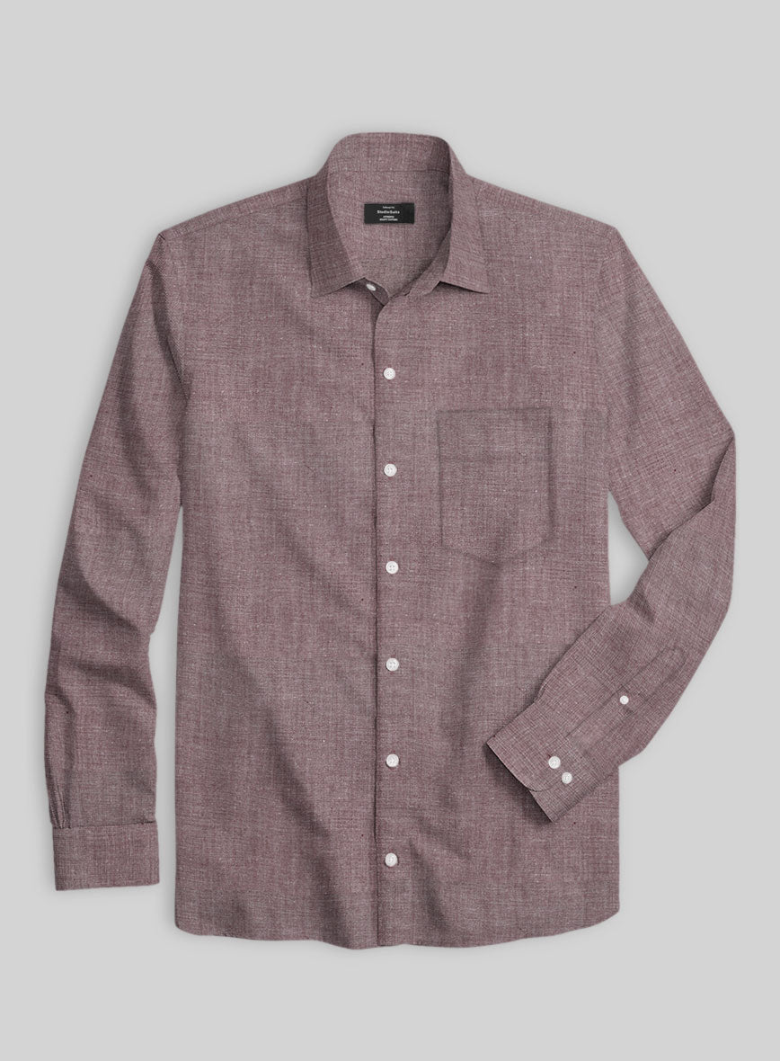 Winewood Cotton Shirt - StudioSuits