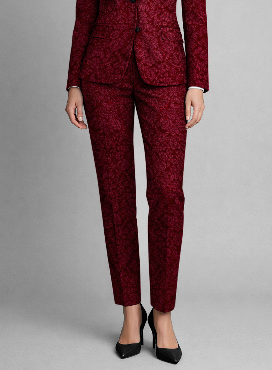 Women's Italian Silk Eron Pants - StudioSuits