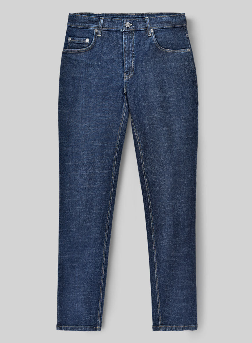 Women's Light Indigo Stretch Denim Jeans - StudioSuits