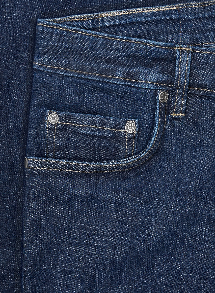 Women's Light Indigo Stretch Denim Jeans - StudioSuits