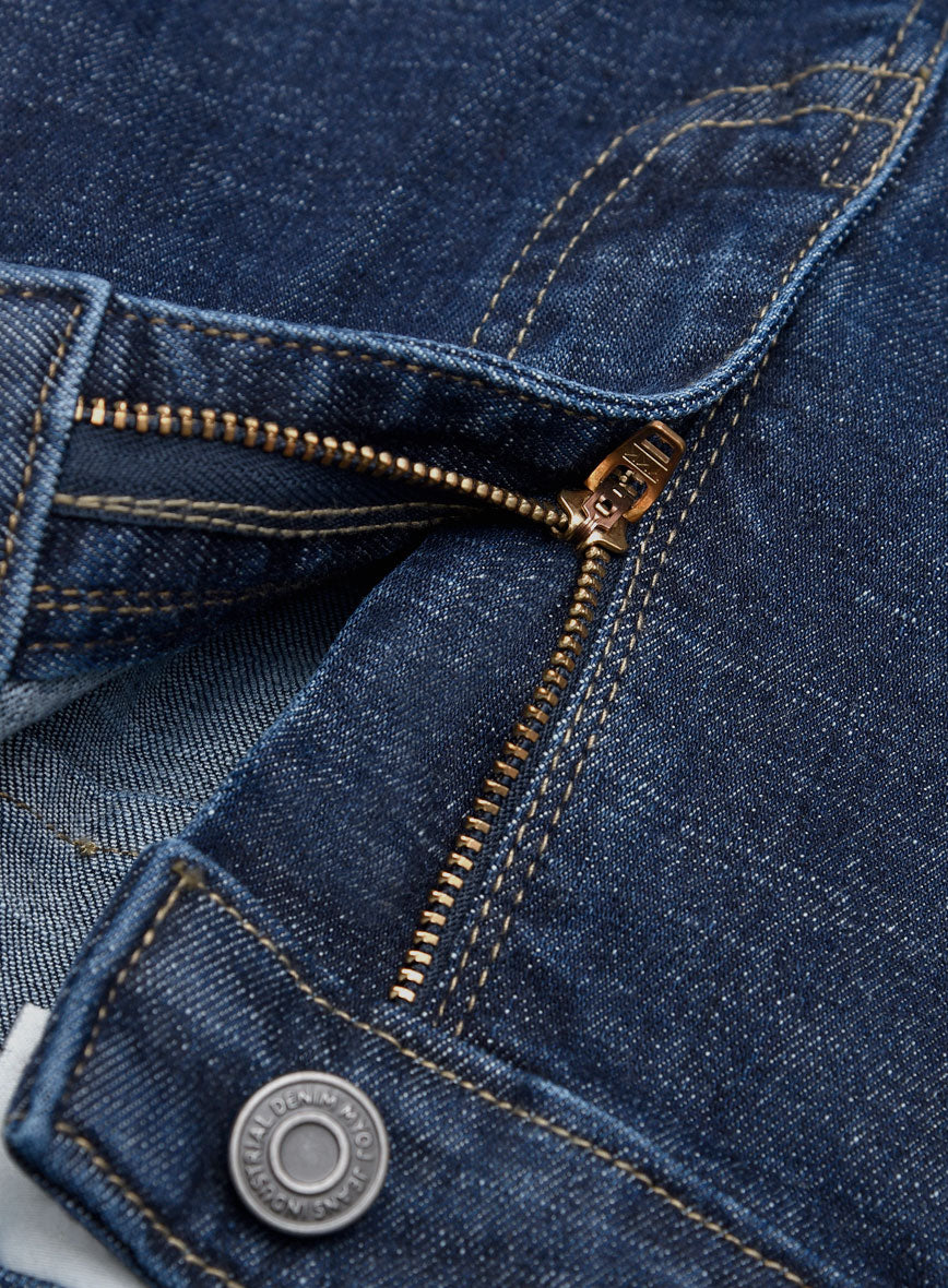 Women's Light Indigo Stretch Denim Jeans - StudioSuits