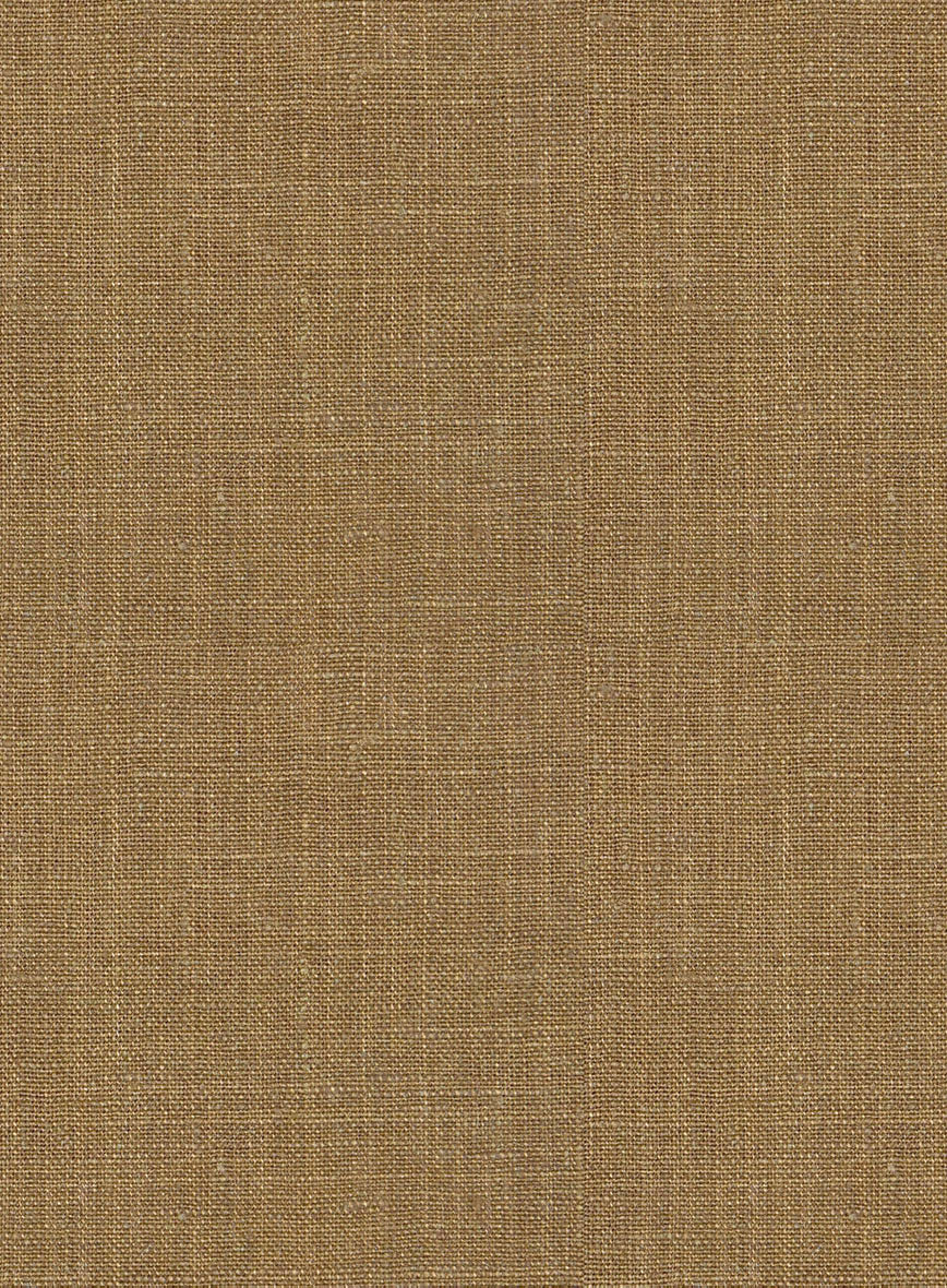 Women's Sepia Brown Linen Suit - StudioSuits