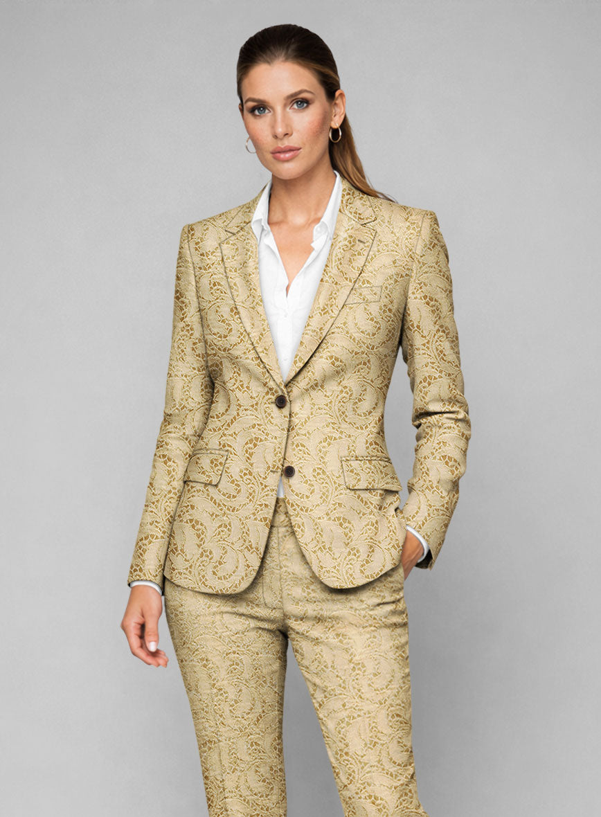 Women's Italian Silk Lerion Jacket - StudioSuits