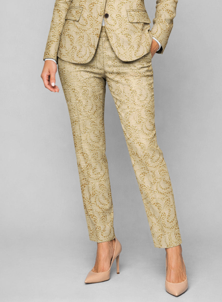 Women's Italian Silk Lerion Pants - StudioSuits