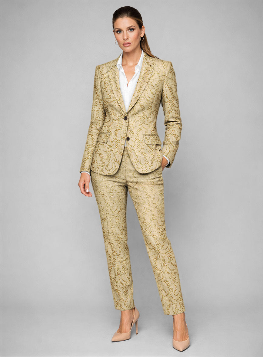 Women's Italian Silk Lerion Suit - StudioSuits