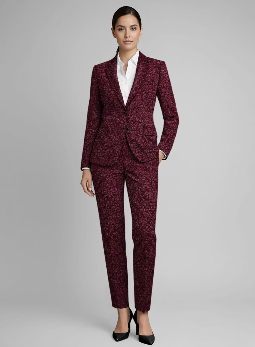 Women's Italian Silk Moreno Suit - StudioSuits