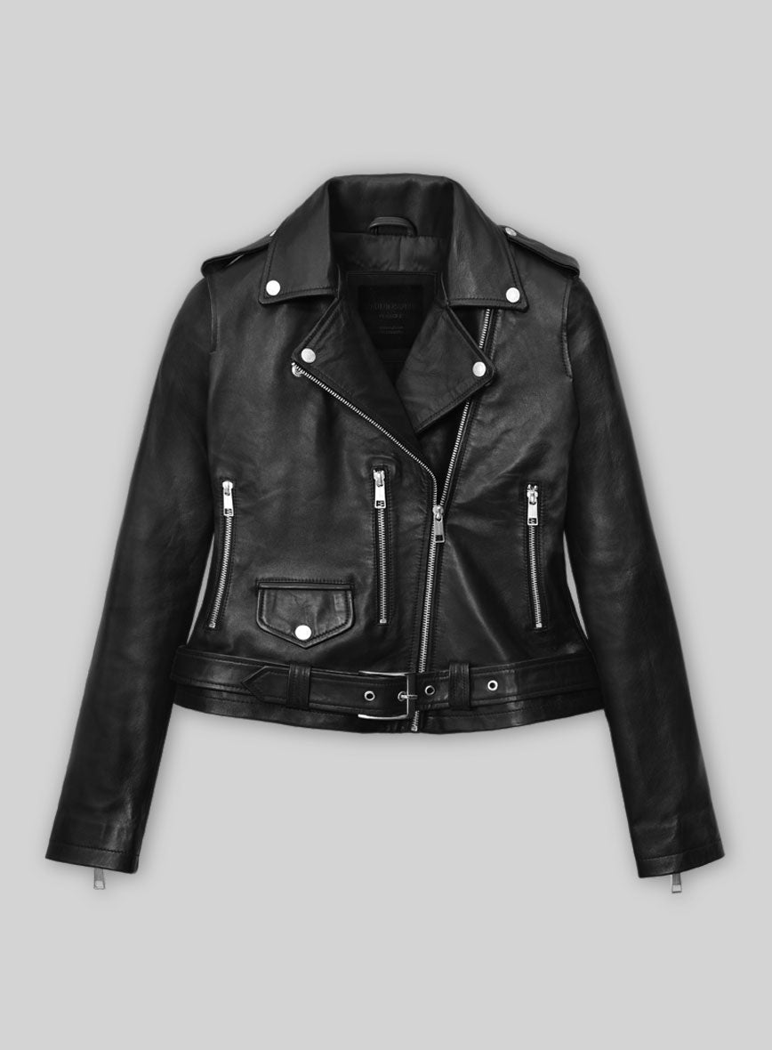 Women's Lucy Leather Jacket - StudioSuits