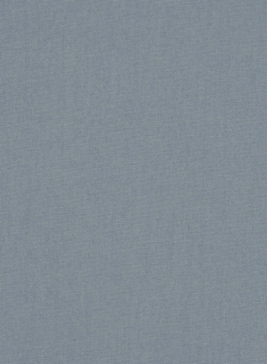 Women's Marble Blue Stretch Poplene Shirt - StudioSuits