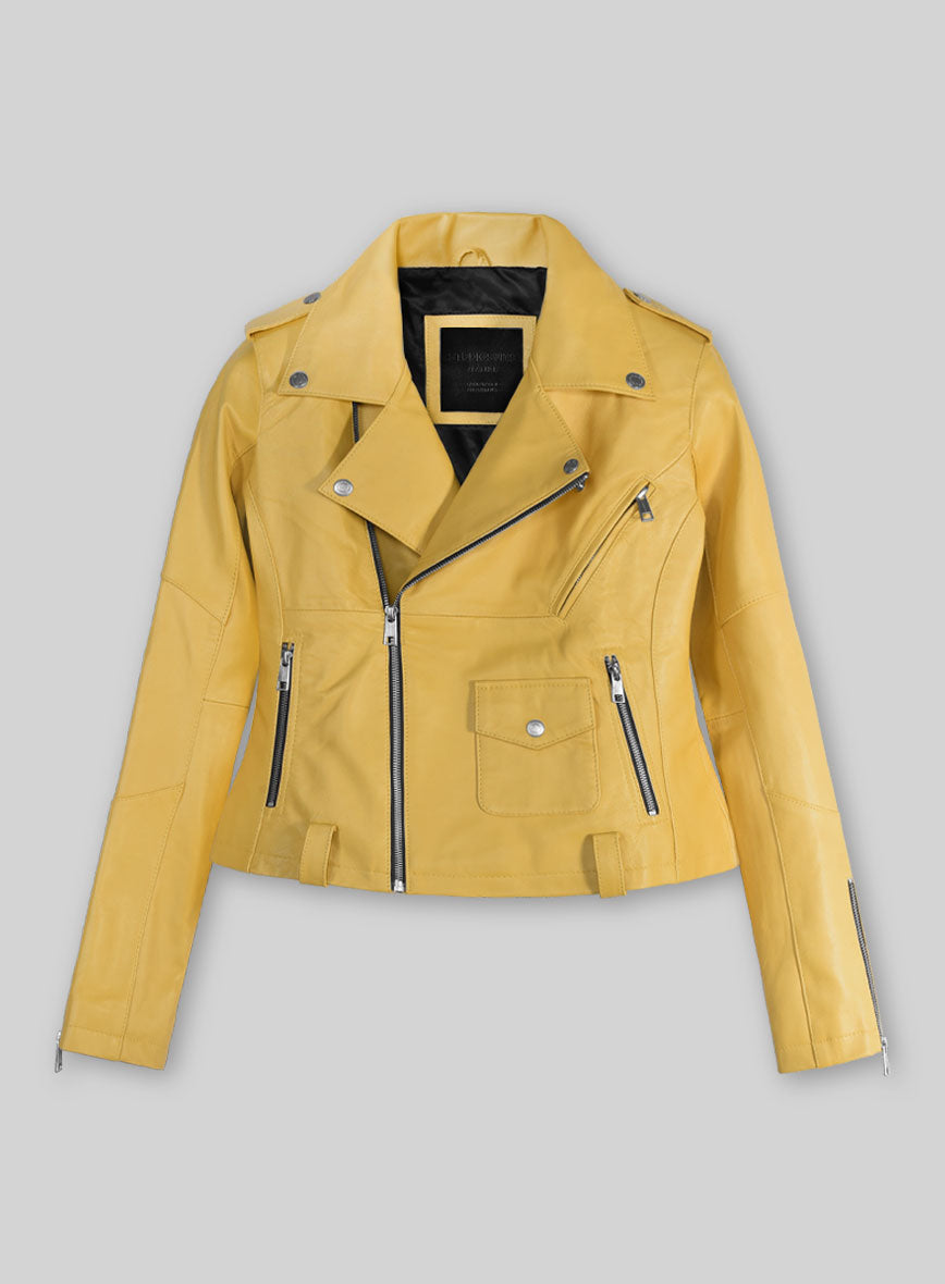 Women's Rihanna Leather Jacket - StudioSuits