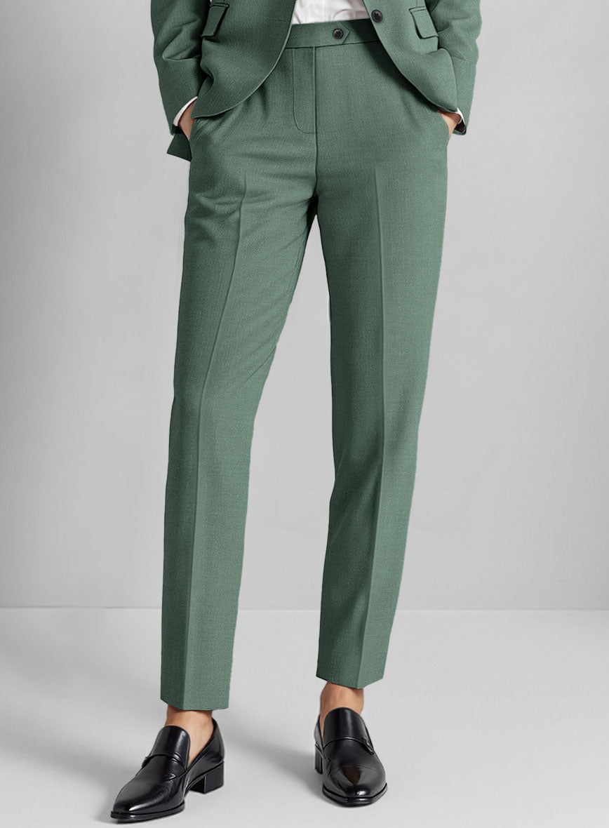 Women's Sage Green Suit - StudioSuits