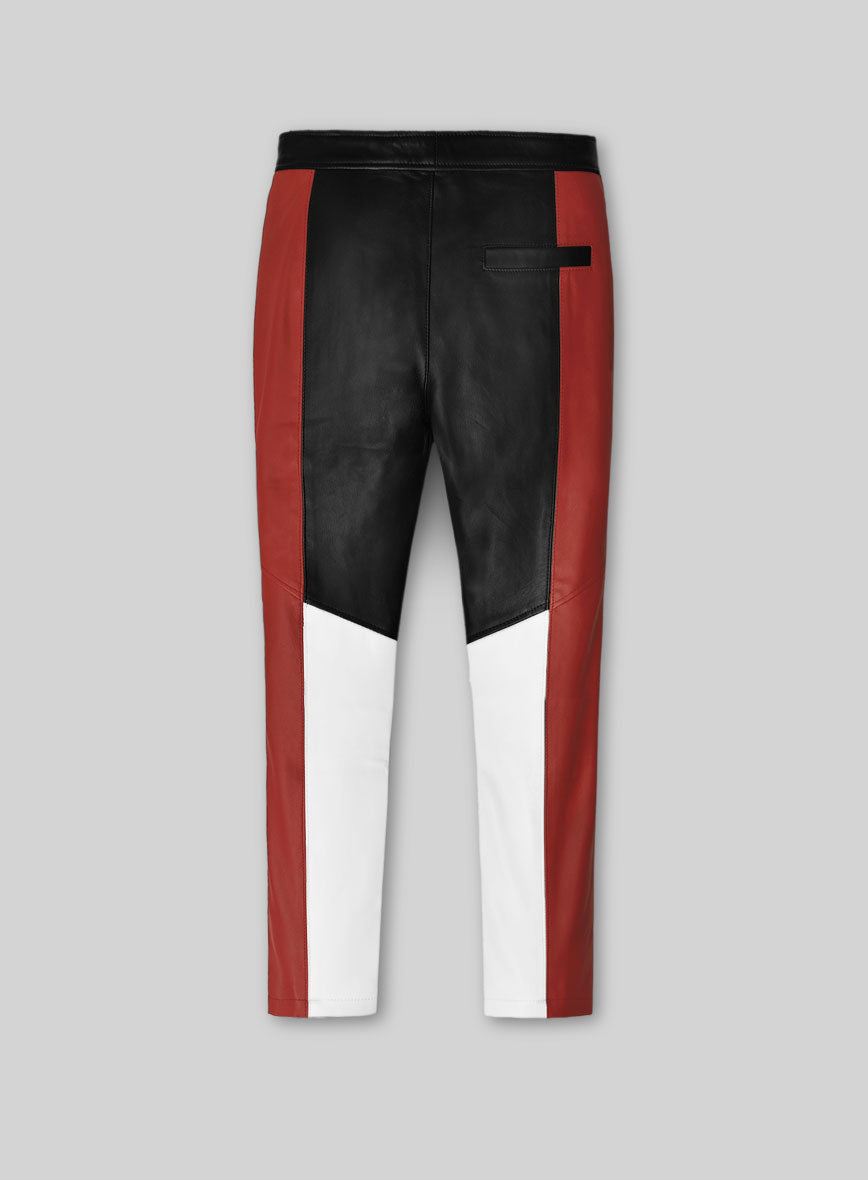 Women's Brie Larson Leather Pants - StudioSuits