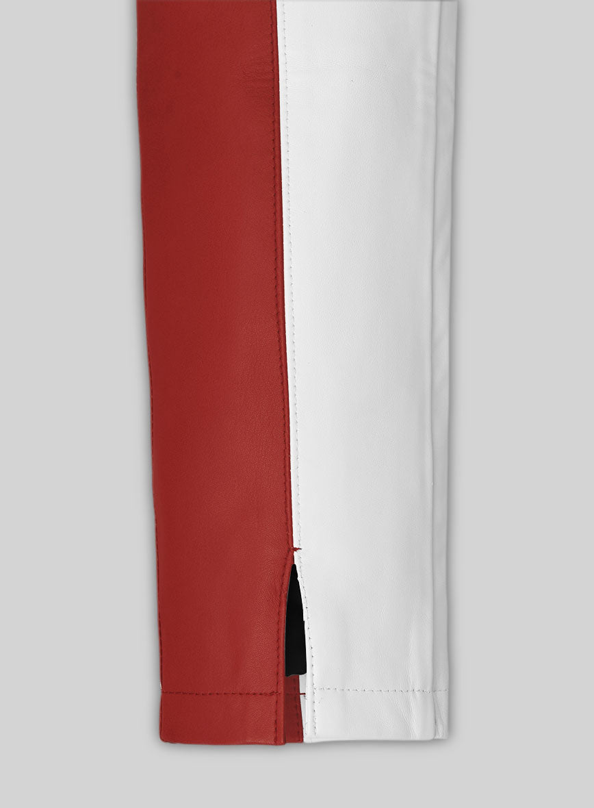 Women's Brie Larson Leather Pants - StudioSuits