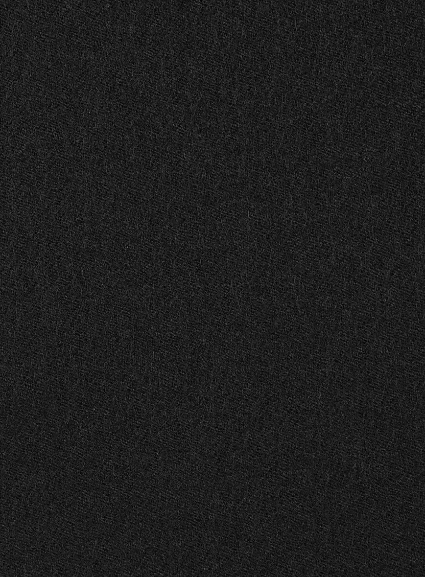 Women's Naples Black Tweed Overcoat - StudioSuits