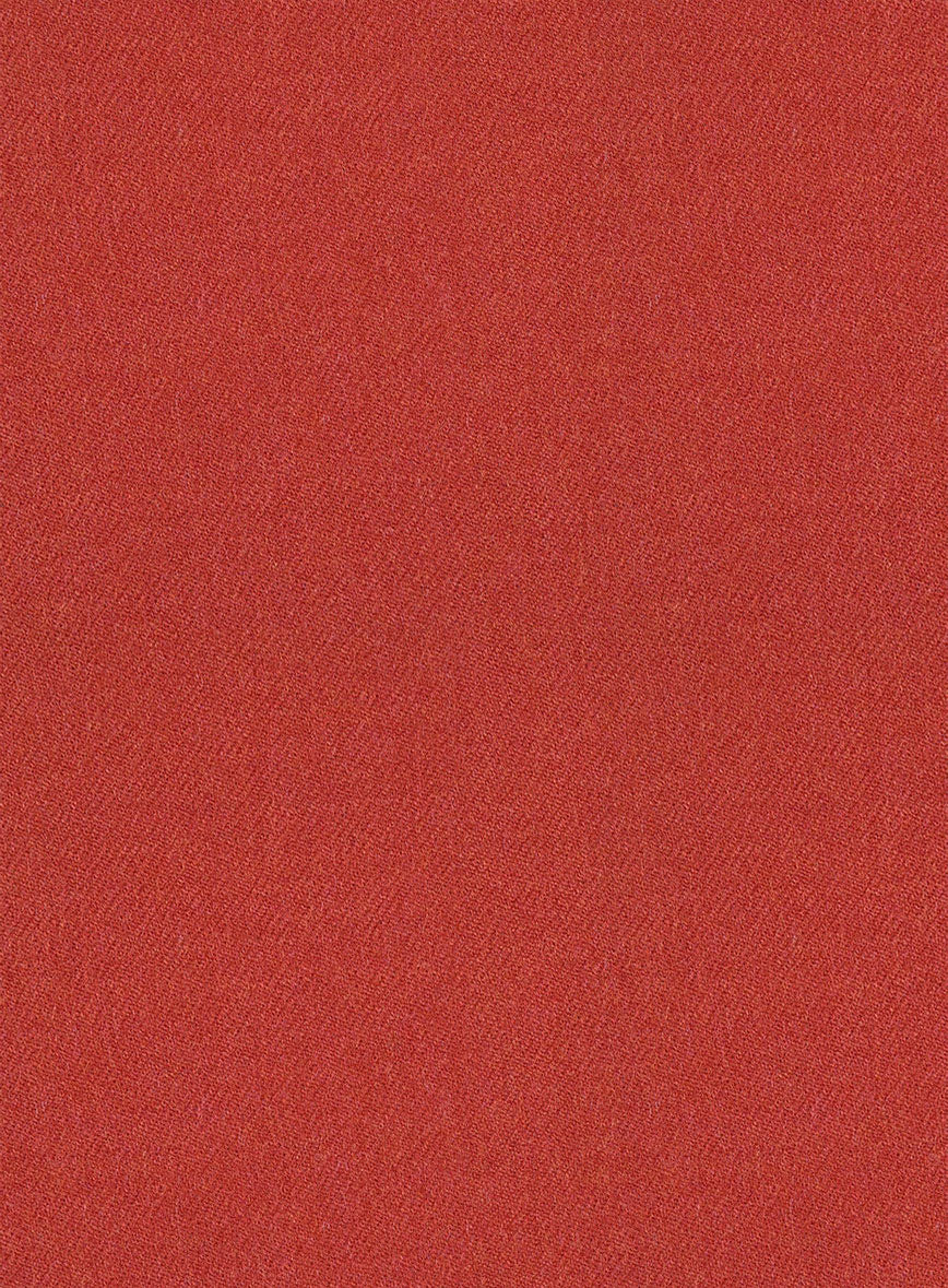 Women's Naples Fiery Orange Tweed Overcoat - StudioSuits