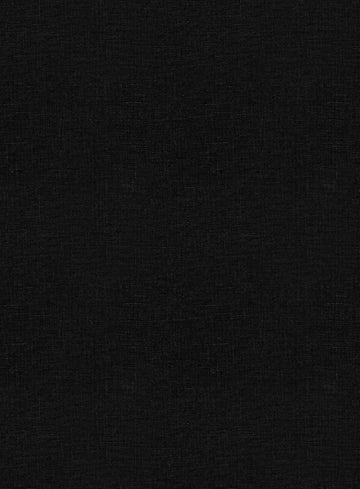 Women's Black Linen Pants - StudioSuits