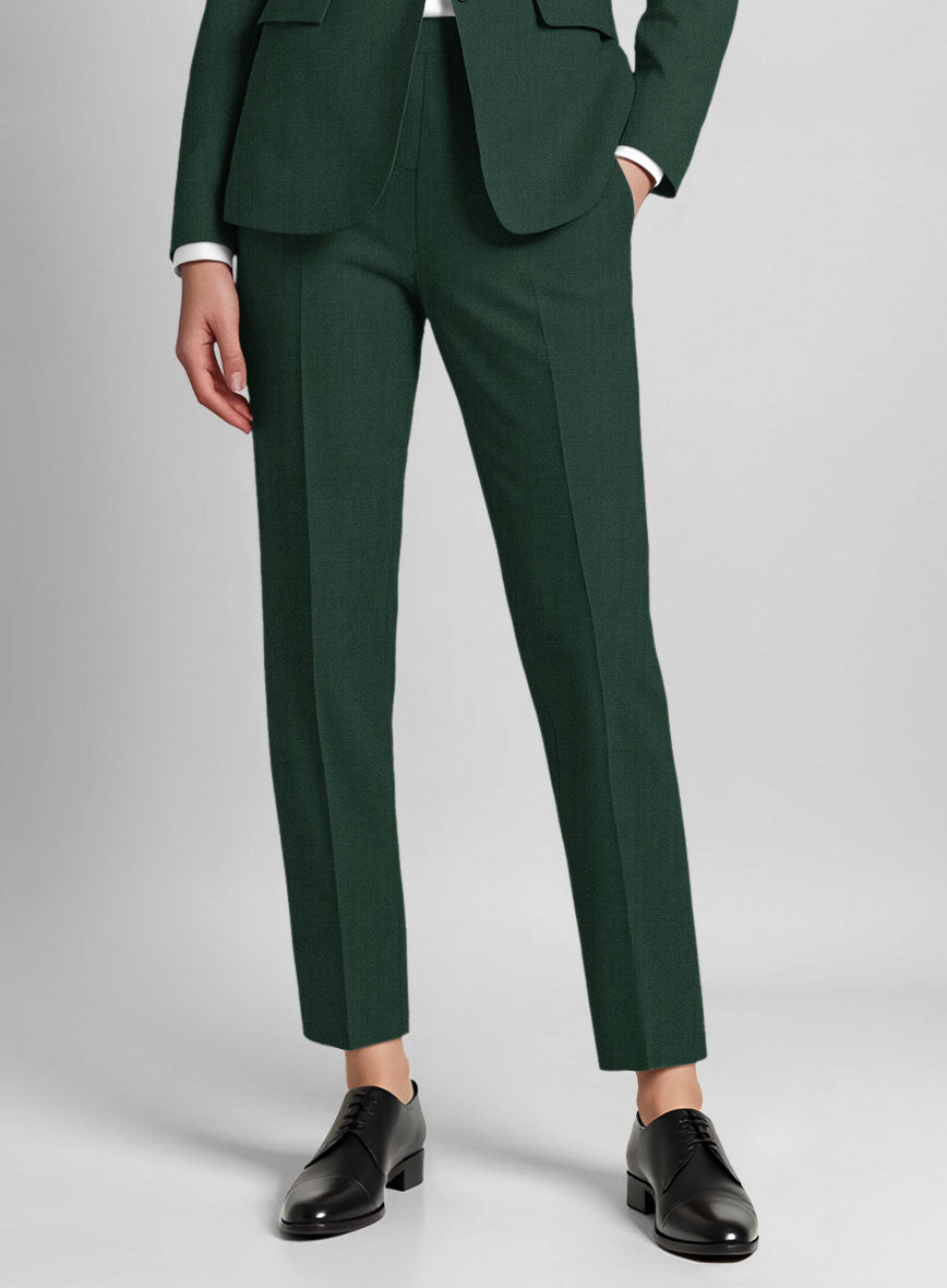 Women's Emerald Green Suit - StudioSuits
