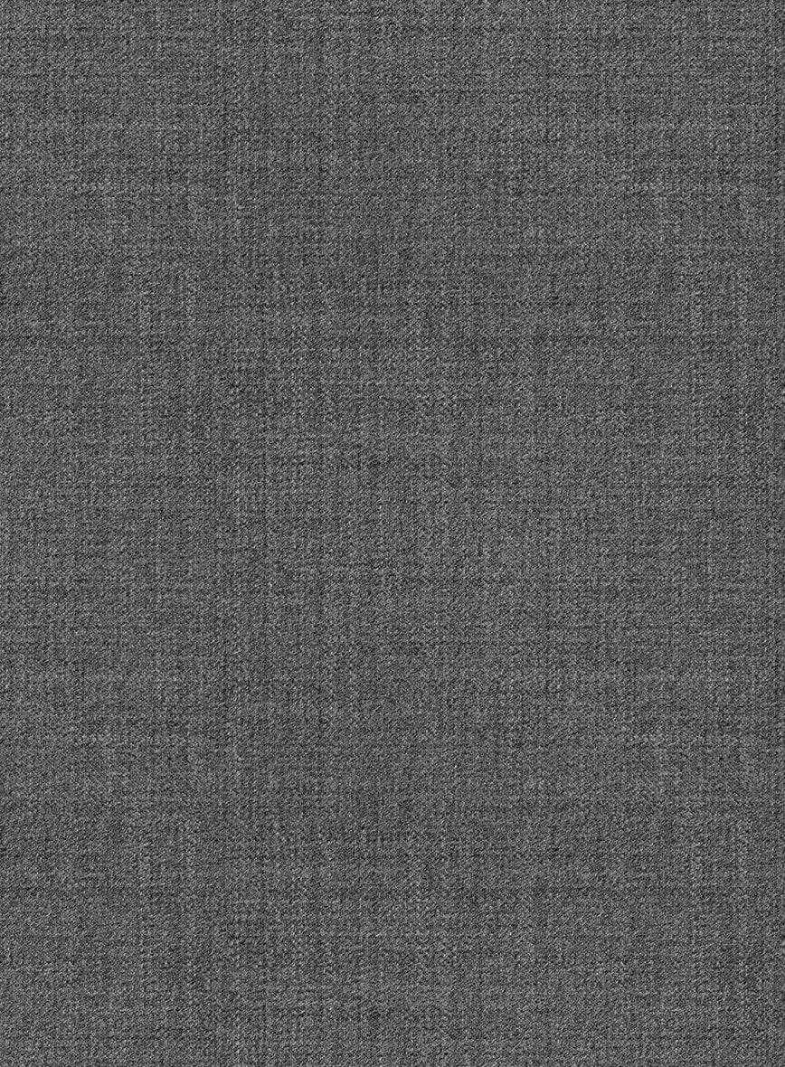 Women's Gray Wool Pants - StudioSuits