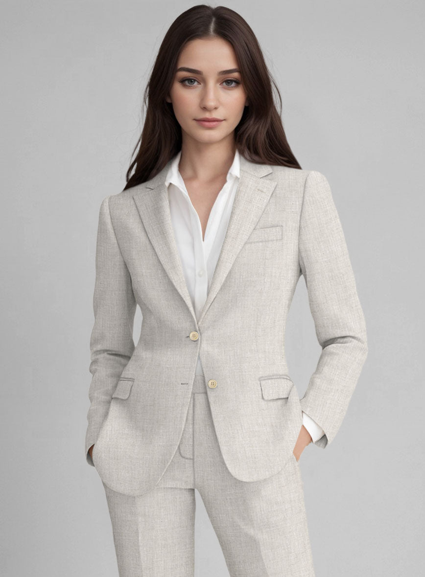 Women's Italian Meadow Linen Suit - StudioSuits