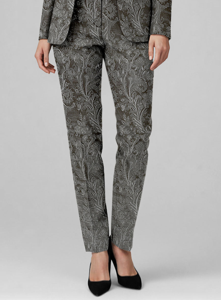 Women's Italian Silk Elda Pants - StudioSuits