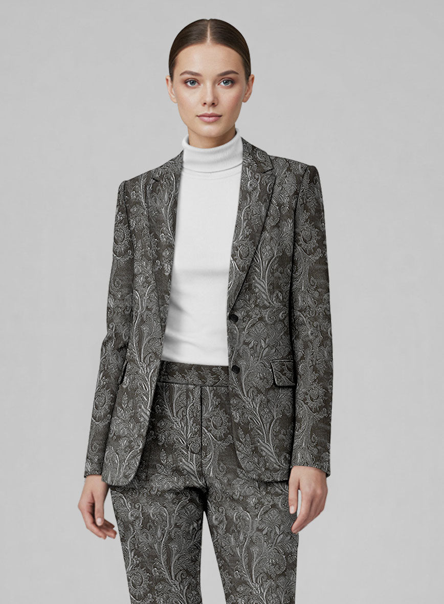 Women's Italian Silk Elda Suit - StudioSuits