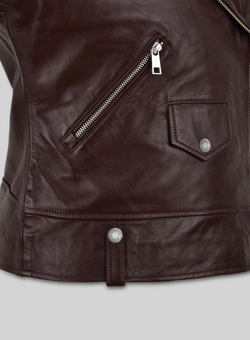Women's Meghan Leather Jacket - StudioSuits
