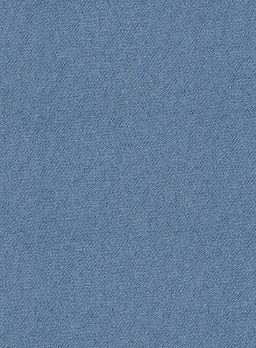 Women's Naples Retro Blue Tweed Overcoat - StudioSuits