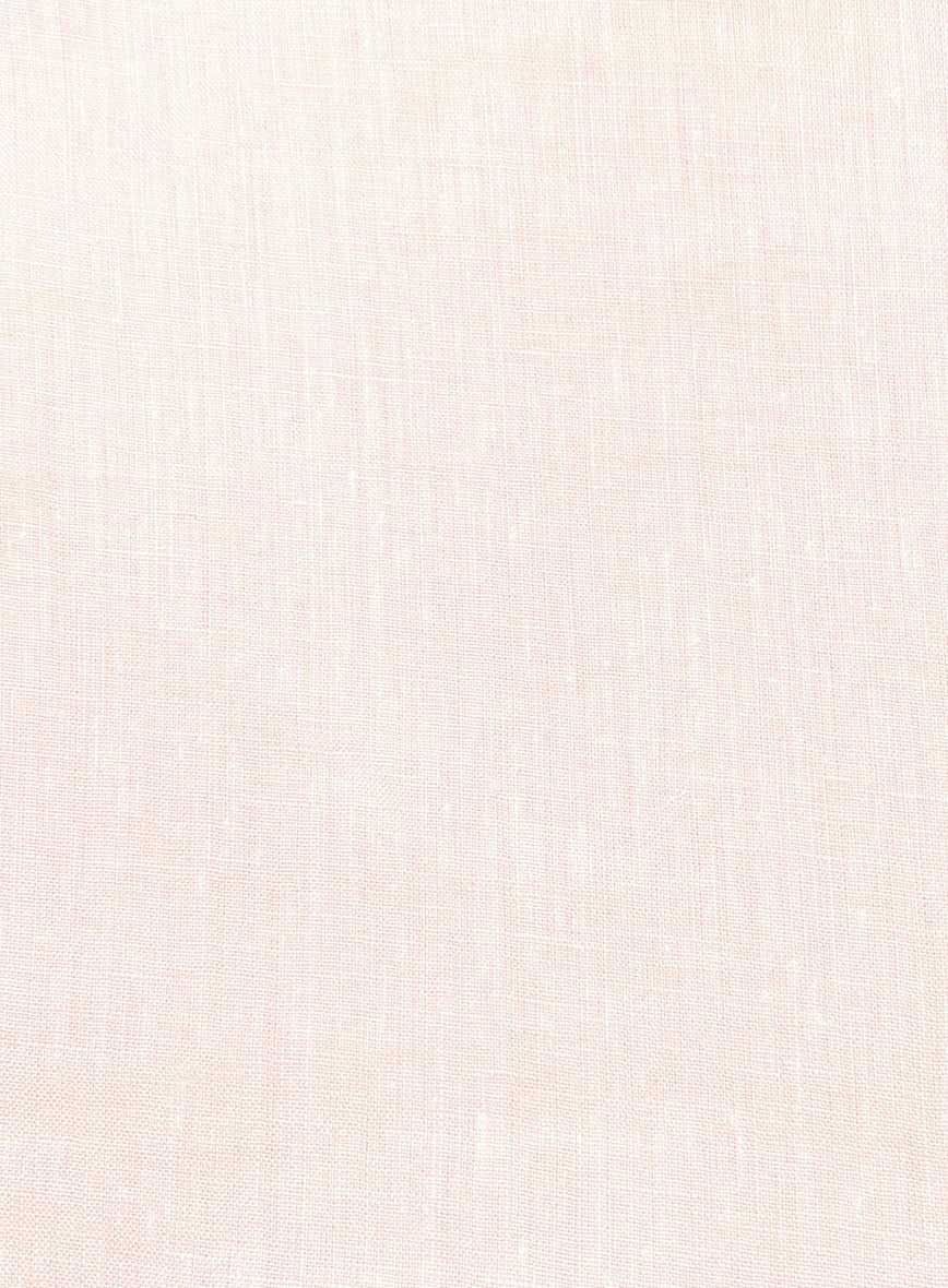 Women's Roman Light Pink Linen Suit - StudioSuits