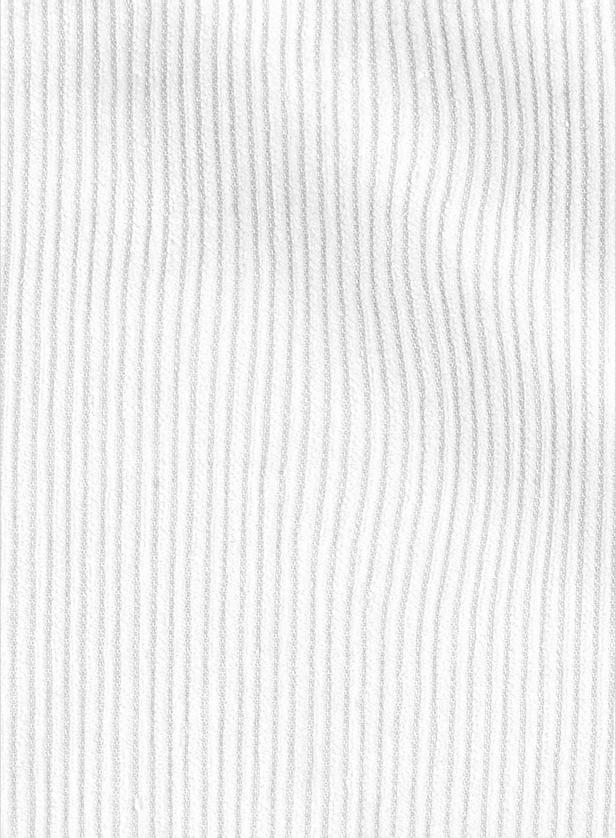 Women's White Corduroy Pants - StudioSuits