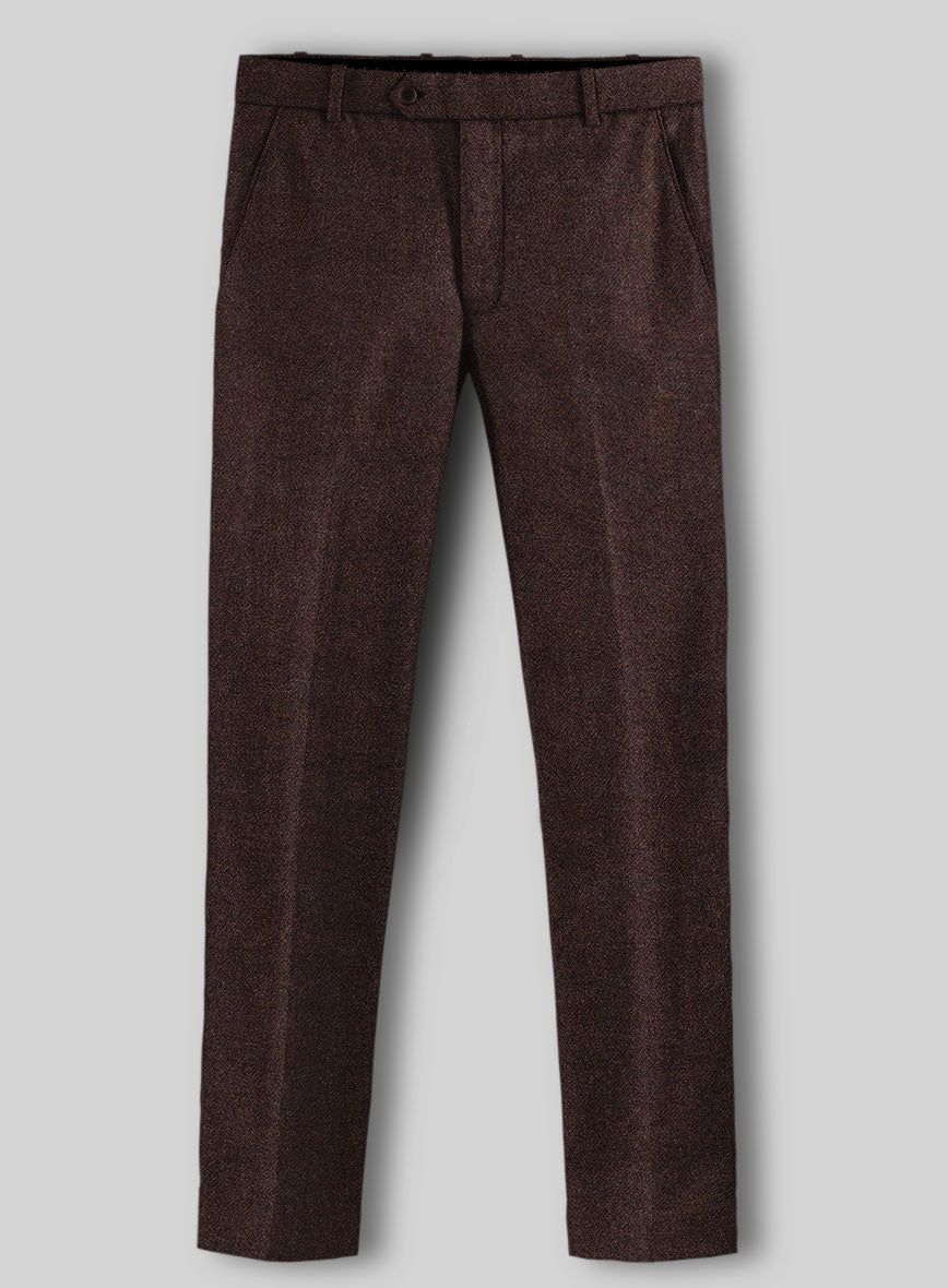 Woodland Brown Heavy Tweed Suit - StudioSuits