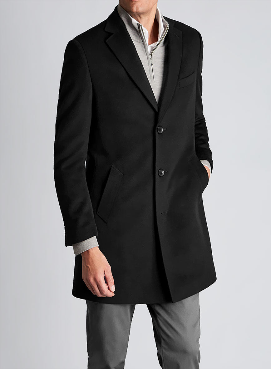 Wool Long Coat - StudioSuits