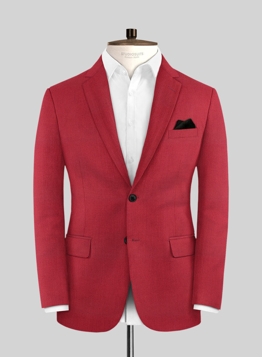 Wool Red Jacket – StudioSuits