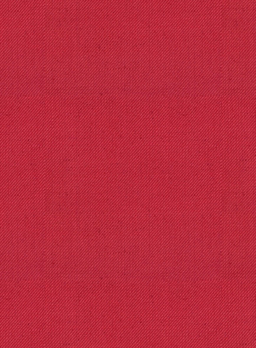 Wool Red Pants - StudioSuits