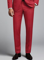 Wool Red Suit - StudioSuits