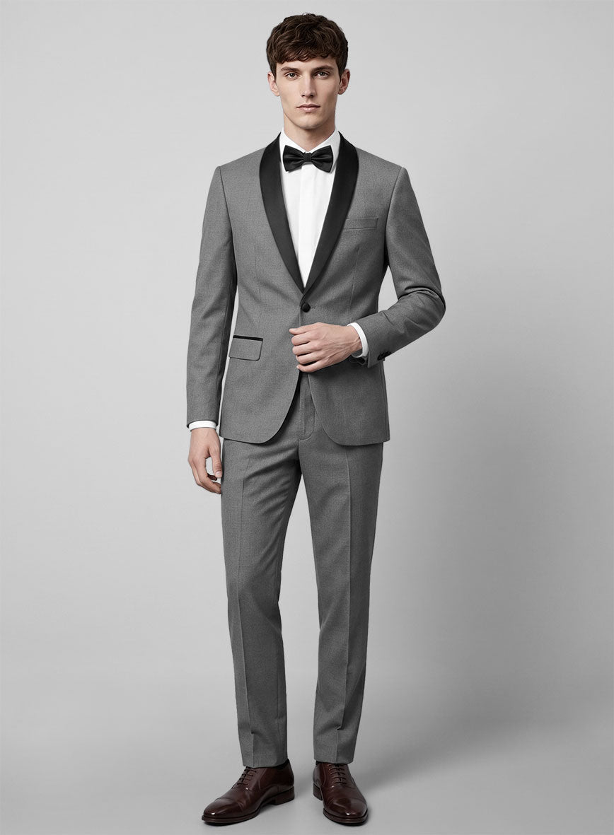 Wool Tuxedo Suit - StudioSuits